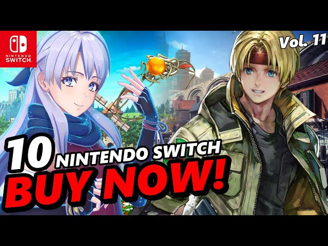 10 Nintendo Switch JRPGS to BUY NOW Before SUPER RARE! Vol.11