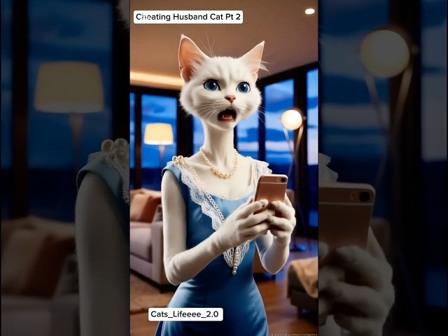 Cat Ai Story: I Caught Him Again 🐈‍⬛ #cat #ai #story #cute