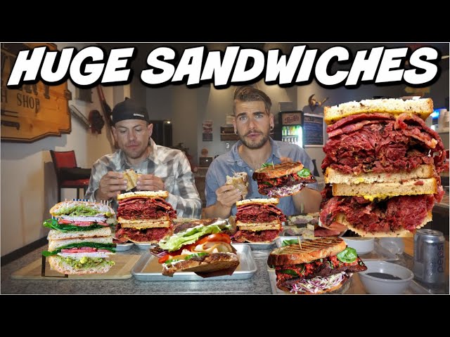 CRAZY SANDWICH CHEAT MEAL! Delicious & Melt In Your Mouth | Vancouver's Best Sandwich | The Carvery