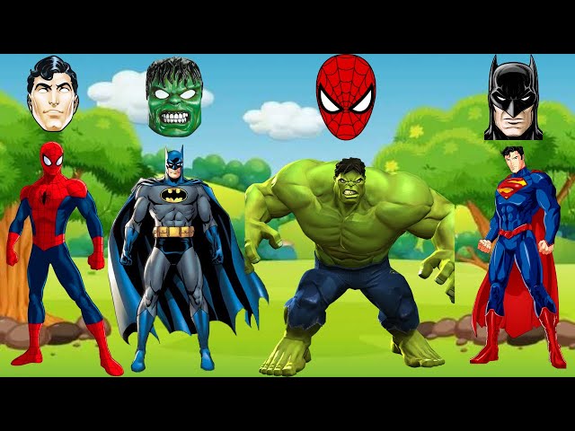 TEBAK GAMBAR TOP SUPERHERO | Ep-2 | AVENGERS, SPIDER MAN, HULK, BATMAN, SUPERMAN