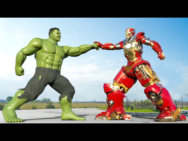 Transformers x Avengers - Iron Man vs Hulk (Comosix Film) | Paramount Pictures [HD]