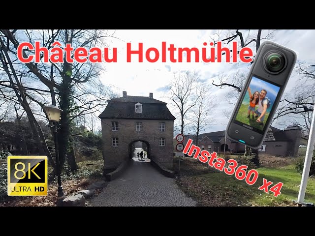 8K Insta360 x4 video Bilderberg Château Holtmühle Venlo