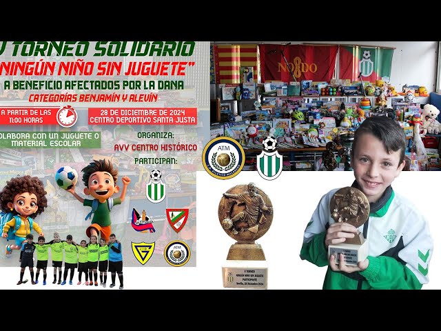 2º TORNEO SOLIDARIO " NINGUN NIÑO SIN JUGUETES " A BENEFICIO DE LO AFECTADOS DE LA DANA