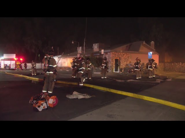 KSEE 24 News Fire extinguished again at abandoned Fresno bar with longstanding violent history