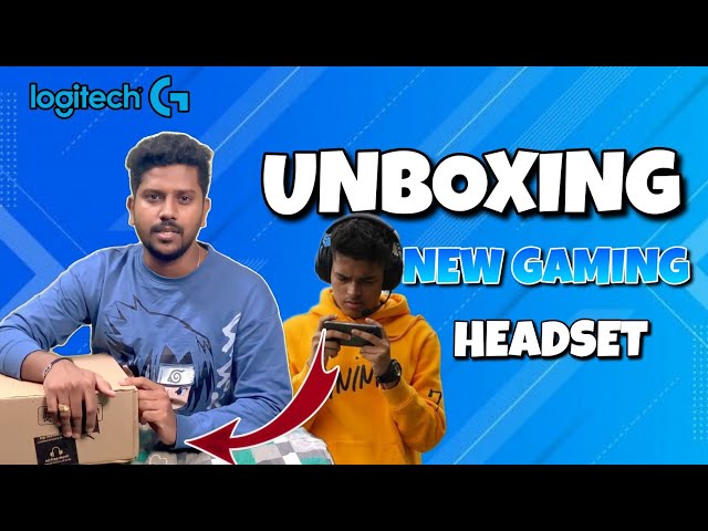 Logitech G PRO X Gaming Headset Unboxing Tamil | Jonathan Headphone | Best Headphones for BGMI/PUBG