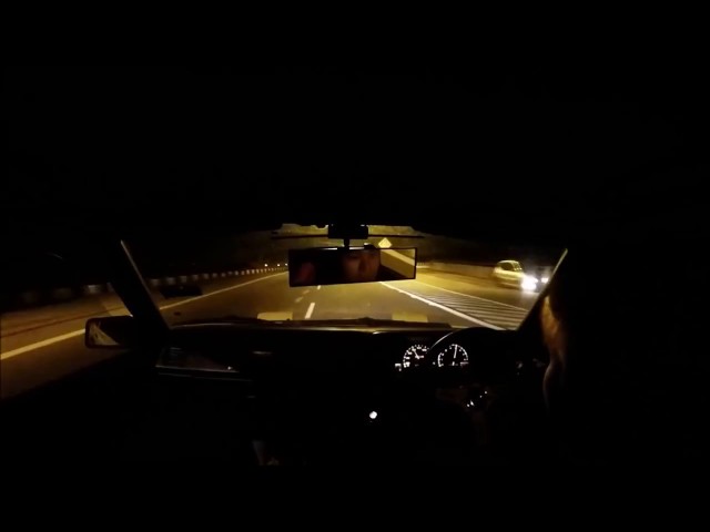 Crazy hillclimb AE86 onboard