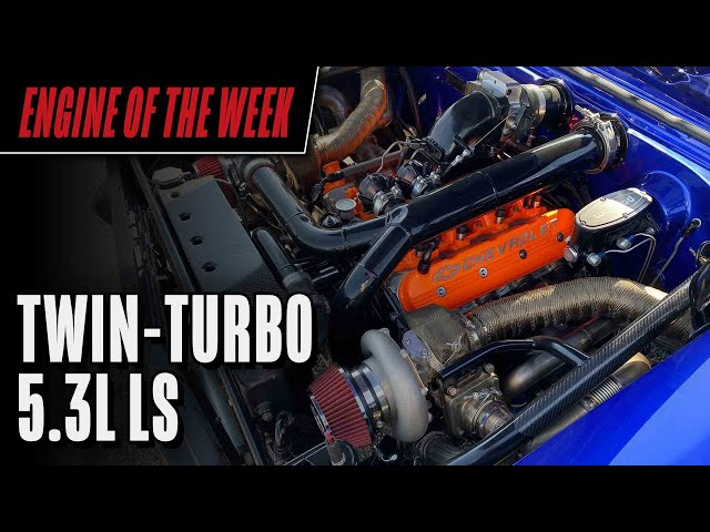 Twin-Turbo 5.3L LS Engine