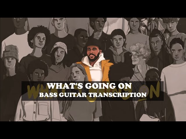 Marvin Gaye - What's Going On - Bass Tab/Sheet Music