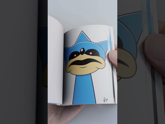 Sprunki Sonic.exe Phase 4 - Flipbook #Creativity #Flipbook #sprunki #incredibox