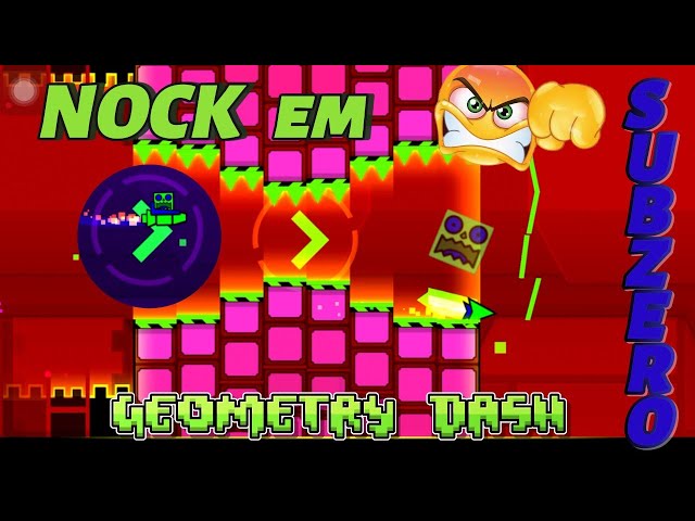 I Tried NOCK EM in Geometry Dash SubZero… It Broke Me. 😱 #feed #fyp #gd #geometry #videogames