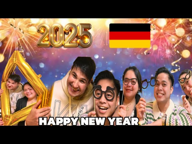 GERMANY WELCOME IN 2025 WITH NEW YEAR‘S EVE FIREWORKS|CELEBRATIONS WITH FAMILY AND FRIENDS|MAMIROSE