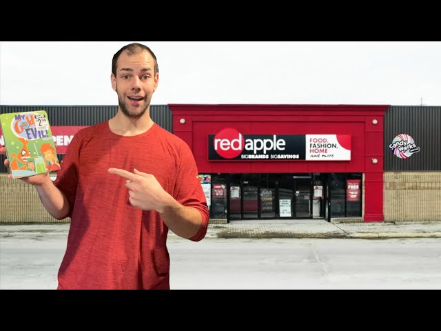 I found a $200.00 DVD in a Red Apple store!