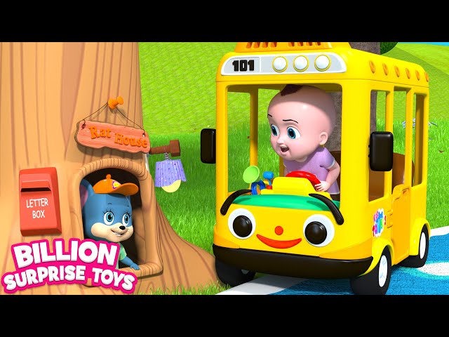 The Wheels on the Bus Songs - BST Kids Nursery Rhymes & Kids Songs