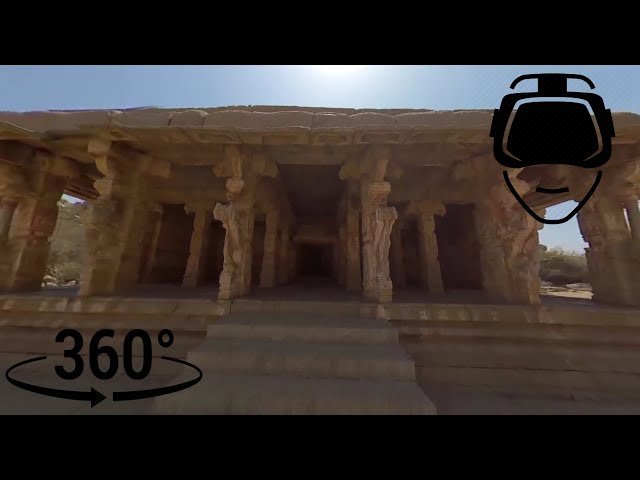 Majestic prayer spot | Hampi | Karnataka, India, 360° VR