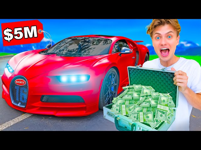 I Bought a $5,000,000 Bugatti in CASH!!