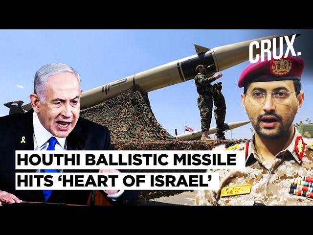 ‘Crater The Size of…’: Houthi Missile Hits Tel Aviv, Injures 16, Israel’s Interception Bid ‘Fails’