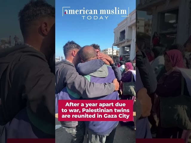 Heartfelt Reunion: Palestinian Brothers Reunite After Year-Long Separation Amid Gaza Ceasefire