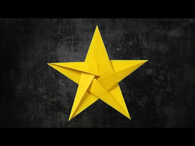 How to Make Origami Christmas Star | Christmas Decorations