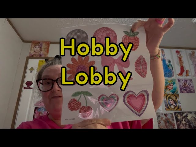 Diamond Painting Haul/Unboxing from Hobby Lobby