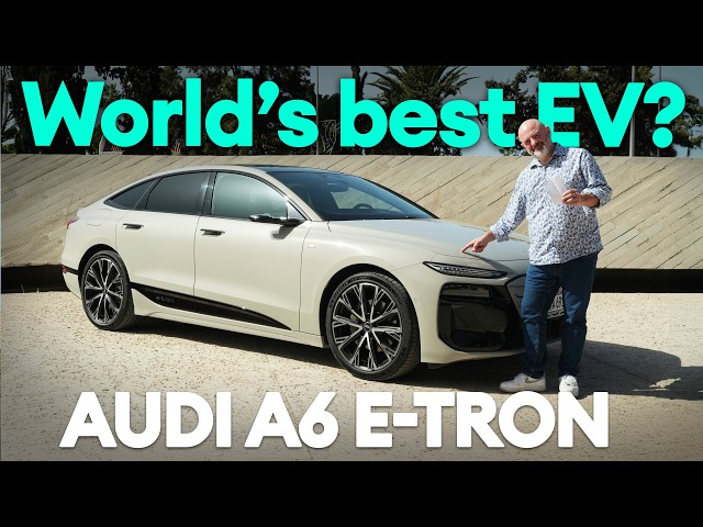 FIRST DRIVE: Audi A6 e-tron - the best electric car in the world? | Electrifying