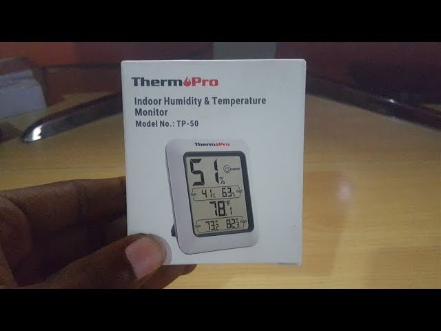 ThermoPro TP50 Digital Hygrometer Indoor Thermometer Humidity Monitor