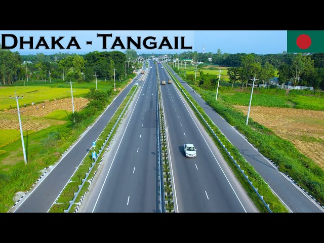 Beautiful Dhaka - Tangail Highway Bangladesh | Drone view | Raid Vlogs