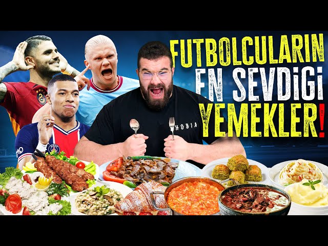 Eating Favorite Meals Of Famous Football Players!