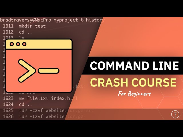 Command Line Crash Course For Beginners | Terminal Commands