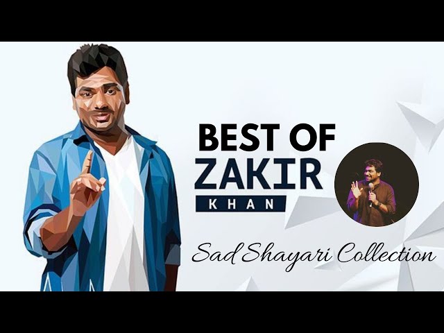 Best of ZAKIR KHAN. Sad Shayari Collection #zakirkhan #sadlines #sadpoetry #sadstatus #sadshayari