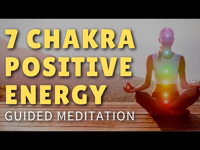 10 Minute Chakra Balance Guided Meditation for Positive Energy (Female Voice)