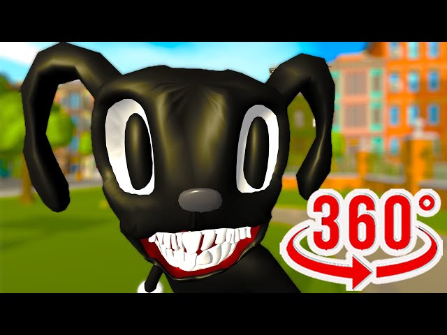 Cartoon Cat 360 VR Video Halloween Horror Funny 4K