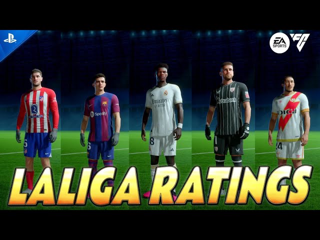 EA SPORTS FC24 | LaLiga EA SPORTS FC Player Faces & Ratings