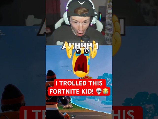 I TROLLED This Fortnite KID! 💀😭