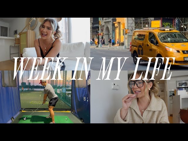 a week in my life in new york city 🏙️🚕🗽