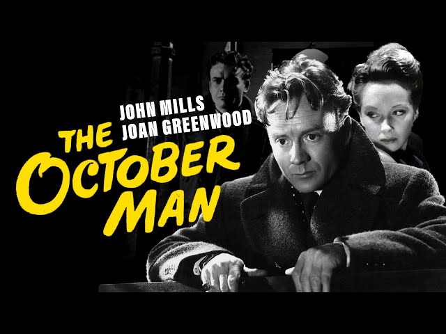 John Mills In Iconic Film Noir | The October Man (1947) | Full Movie HD Remaster