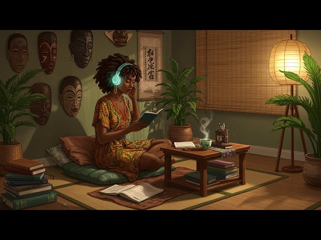 Afro Lofi Dopamine Boost 🎶 | 1-Hour Studying Mix for Focus | Nia Sukura Lofi