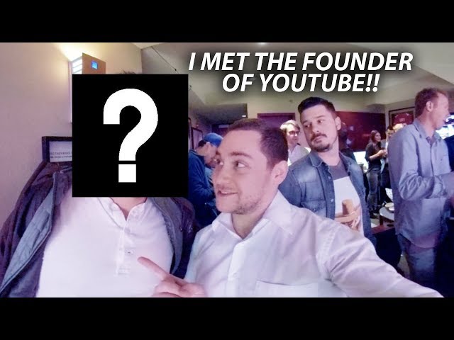 I MET THE FOUNDER OF YOUTUBE!! (360° VR)