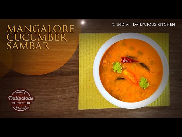 Mangalore Cucumber Sambar | Mangaluru Southe Huli | Mangalore Sambar