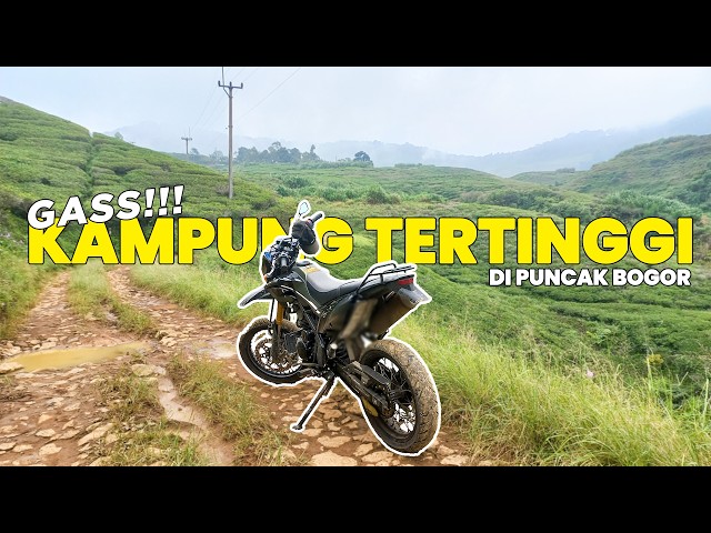 MOTORAN ke KAMPUNG TERTINGGI PUNCAK BOGOR | PERJALANAN DEPOK - KAMPUNG CIKONENG Ep.1