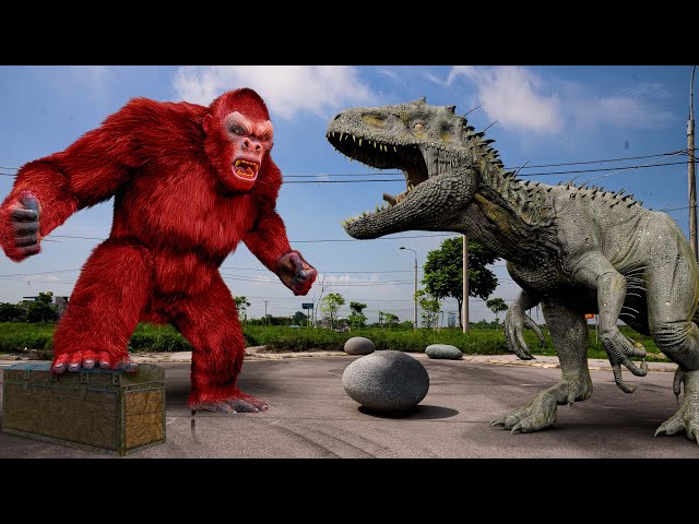 New Hollywood Movie (2025) Dinosaur Attack | T-rex Vs Anaconda | Jurassic Park | Dinosaur