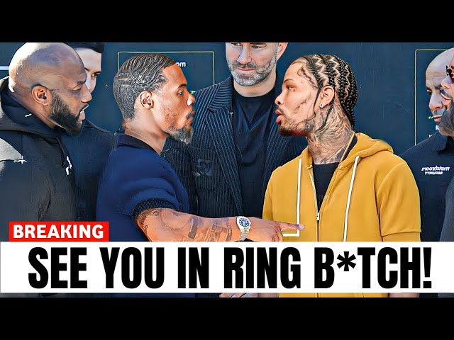 BRAWL! Gervonta Davis & Lamont Roach THROW HANDS at Face-Off After TENSE Stare-Down!