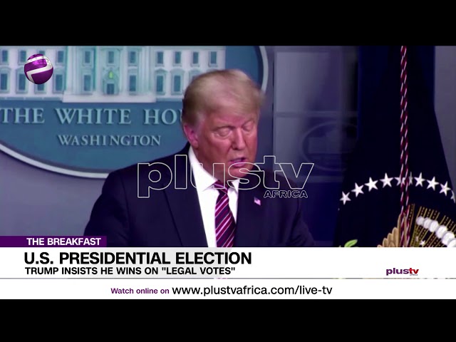 US Election 2020: Trump Insists He Wins On Legal Votes (News | Us)