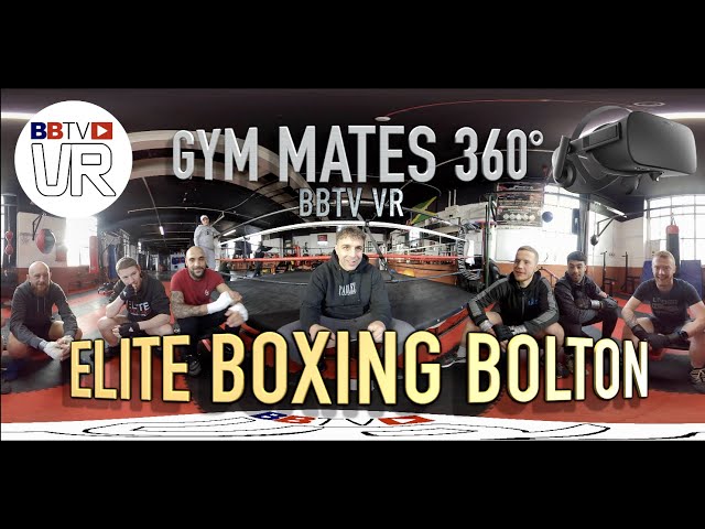 VR 360° GYM MATES | BEST YOU HAVE SPARRED? PRO-BOXERS AT ELITE BOXING BOLTON ANSWER THE QUESTIONS?