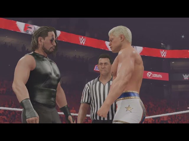 WWE 2K24 | RAW | Cody Rhodes vs Shinsuke Nakamura