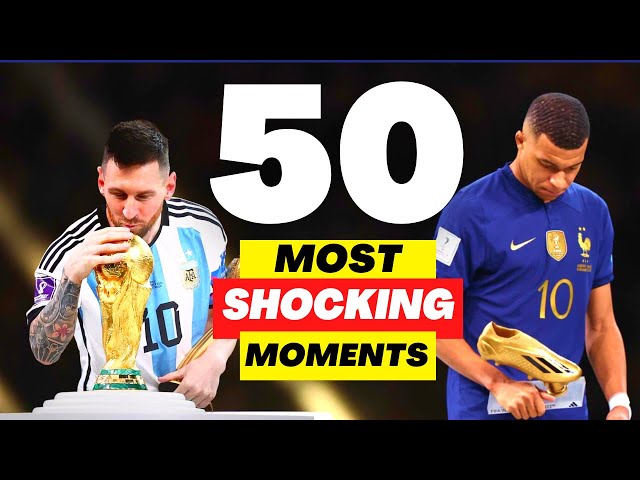 Top 50 Moments from the 2022 World Cup