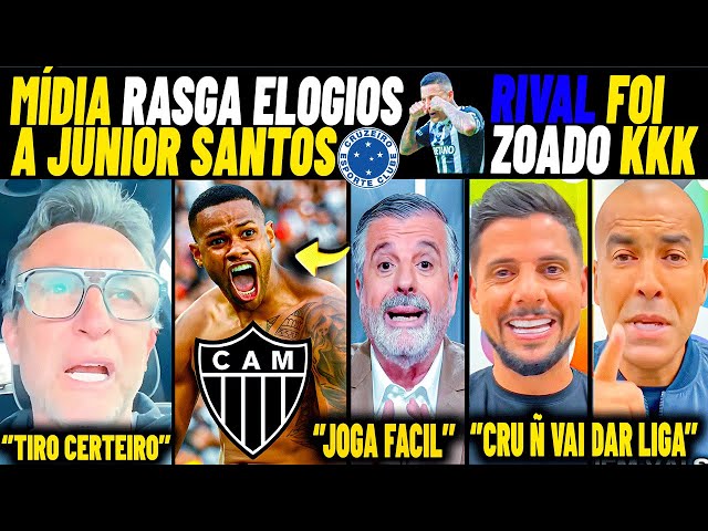 IMPRENSA DE TODO BRASIL SE RENDE A JUNIOR SANTOS NO GALO