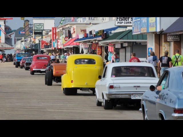 Major East Coast classic car show (Endless Summer) Friday a day of classic cars hot rods old trucks