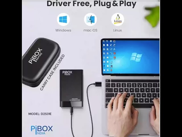 PiBOX NVME ENCLOSURE WITH MICRON P3 PLUS SSD | ULTRAHIGH TRANSFER SPEED | BEST ALTERNATIVE OF HDD