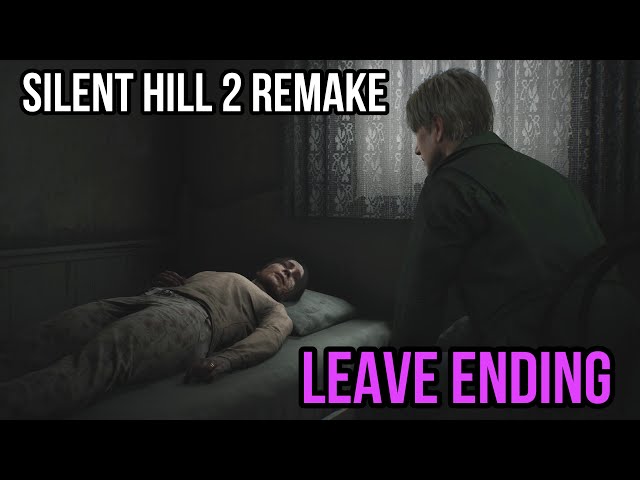 SILENT HILL 2 Remake PS5 PL / "Leave" Full Ending / Zakończenie "Odejście"