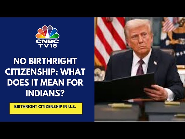 Trump Signs Executive Order Ending Automatic Birthright Citizenship For Children Of Immigrants